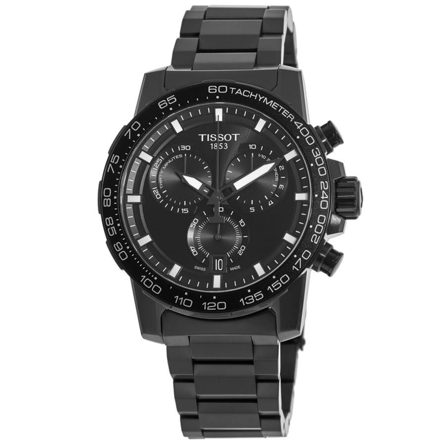 Tissot Supersport Chrono Black Dial Stainless Steel Men's Watch T125.617.33.051.00