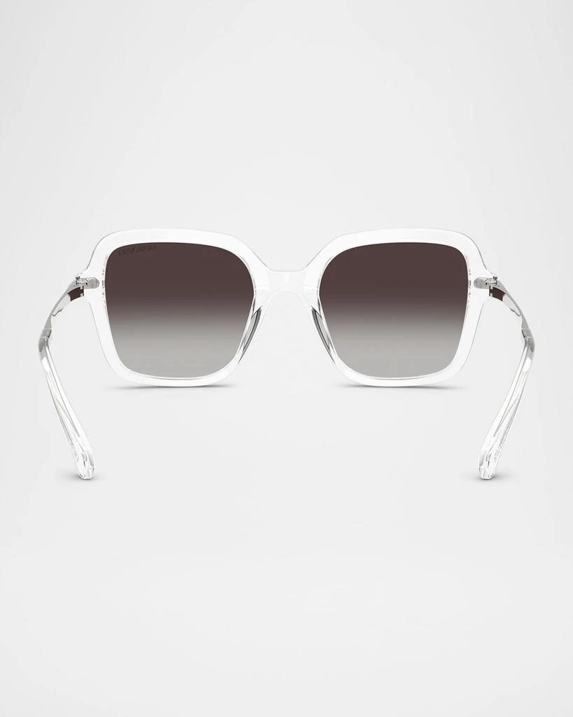 Swarovski SK6040 Crystal-Embellished Acetate Square Sunglasses 4
