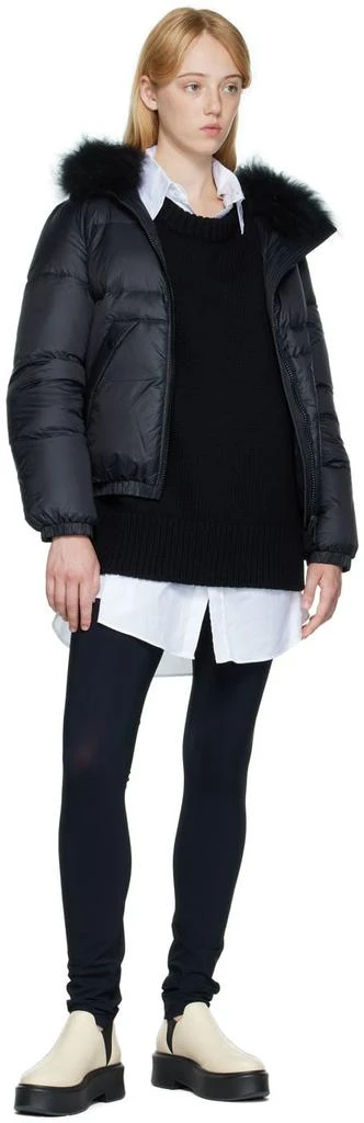 Yves Salomon - Army Black DouDoune Down Jacket 4