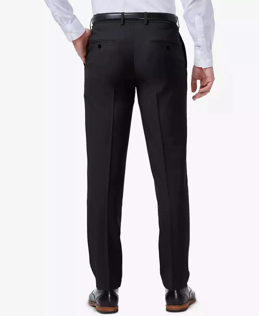 Haggar Men's Premium Comfort Slim-Fit Performance Stretch Flat-Front Dress Pants 2