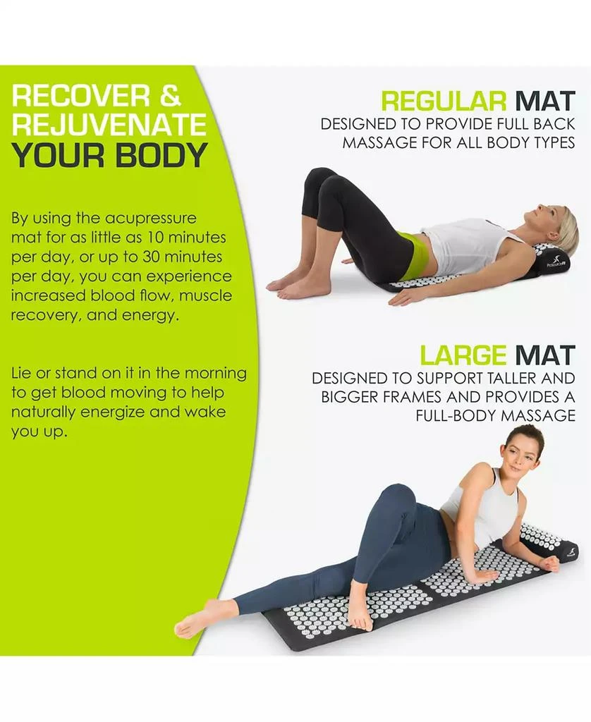 ProsourceFit Full Body Acupressure Mat and Pillow Set 5
