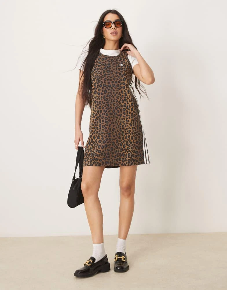 white christmas dresses Two Sides Leopard Dress Print / Medium main image 1