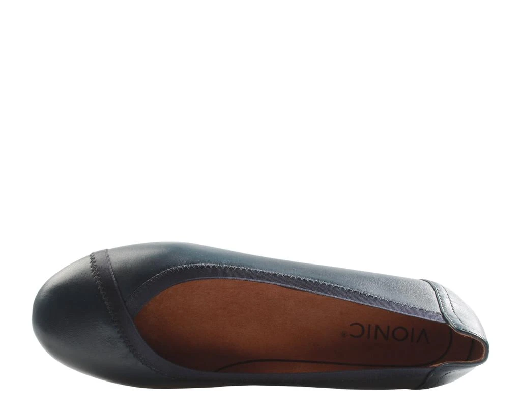VIONIC Women's Caroll Navy Ballet Flats 10010058-410 4