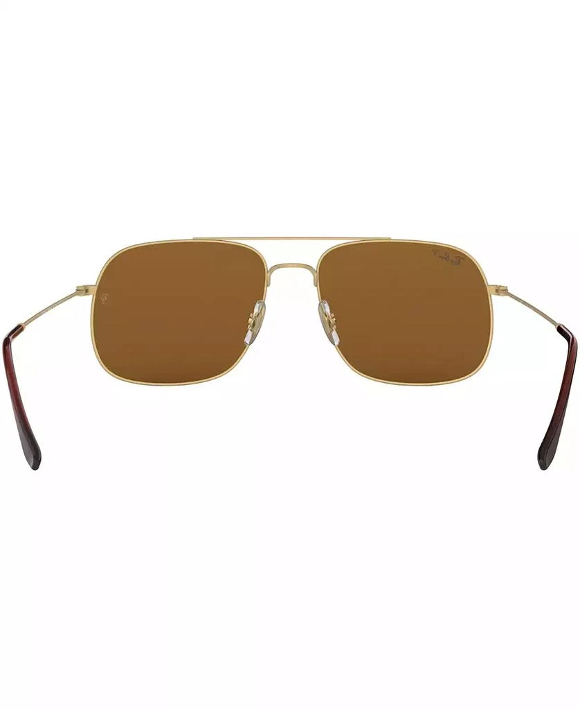Ray-Ban ANDREA Polarized Sunglasses, RB3595 59 5