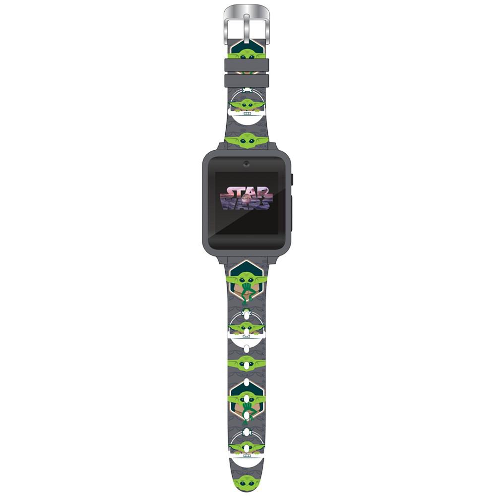 Accutime Kid's Star Wars Baby Yoda Gray Silicone Strap Smart Watch 46x41mm