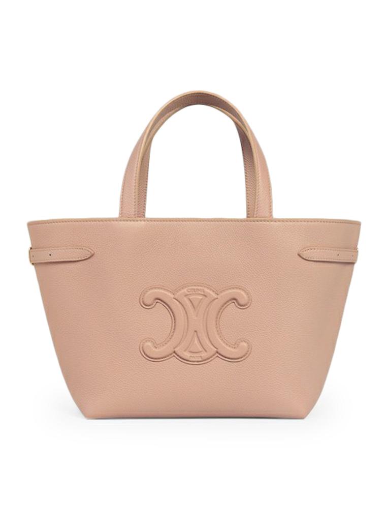【CELINE】MEDIUM CABAS ANAIS TOTE BAG MEDIUM CABAS ANAÏS CUIR TRIOMPHE in Grained calfskin - TAN