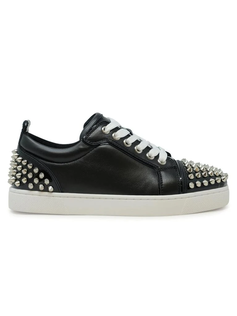Christian Louboutin Louise Junior Spikes Black Nappa Sneakers 1