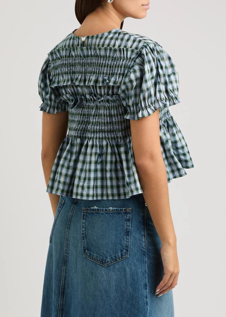 Sister Jane Arabella checked woven top  3