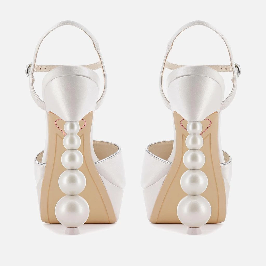 Sophia Webster Natalia Perla Satin Heeled Sandals 3