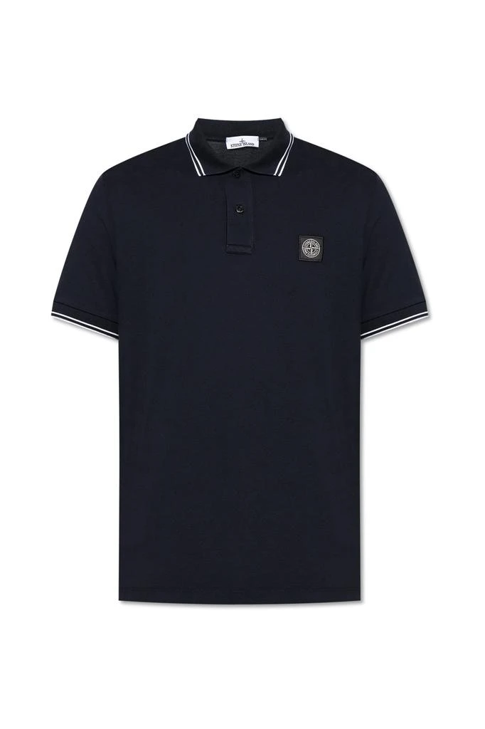 Stone Island Polo with logo 1