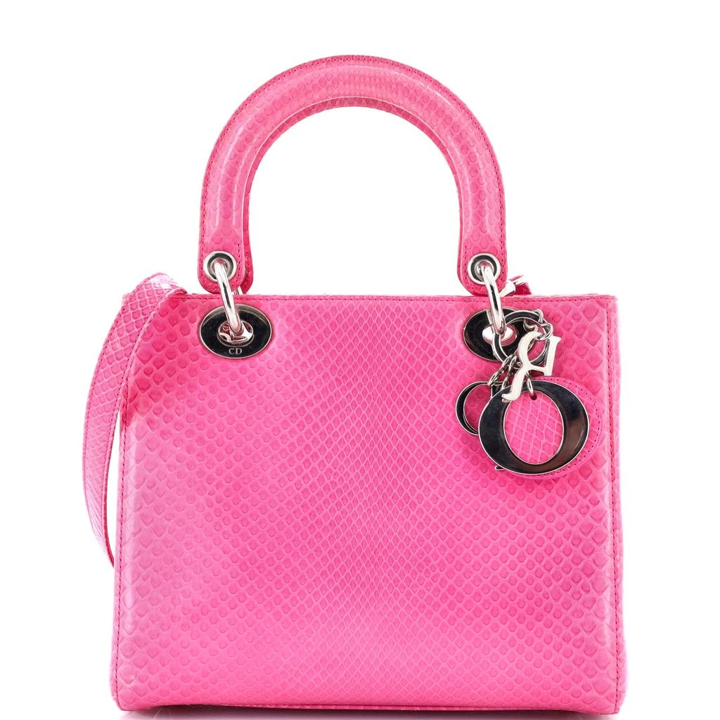 Dior Lady Dior Bag Python Medium 1