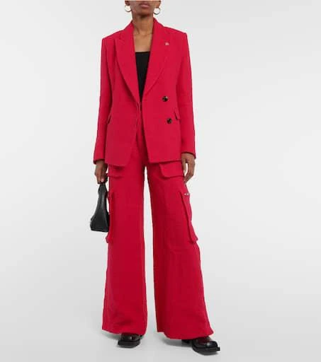 AMIRI Double-breasted bouclé blazer 2