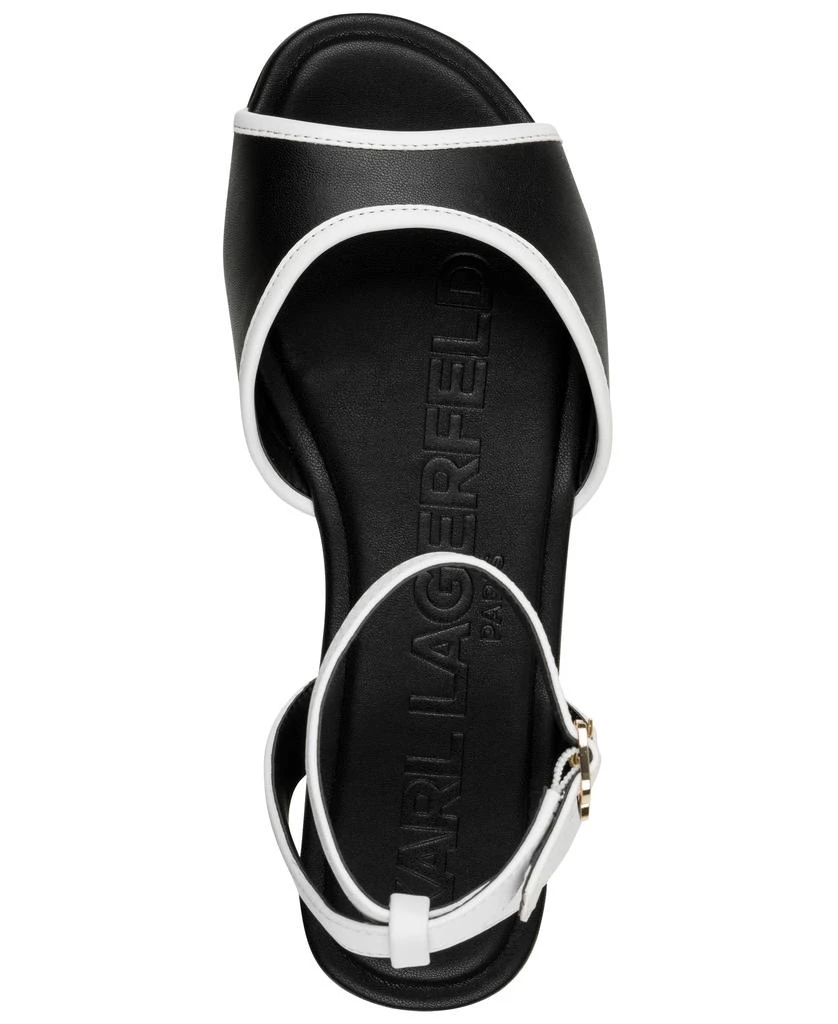Karl Lagerfeld Paris CABRIA ANKLE STRAP FLAT SANDAL 3
