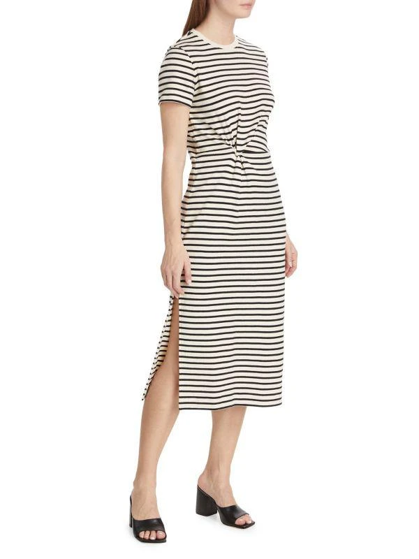 Tanya Taylor Chandan Striped Midi-Dress 3