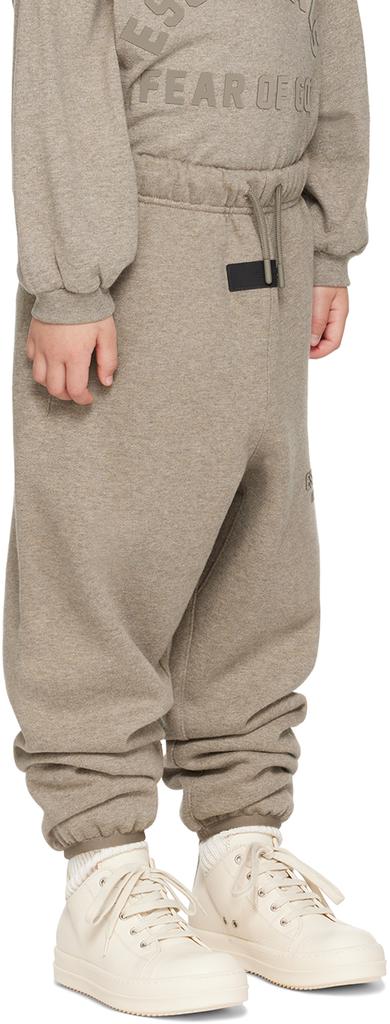Fear of God ESSENTIALS Kids Gray Drawstring Sweatpants