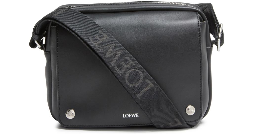 Loewe XS Pebble messenger bag in smooth calfskin