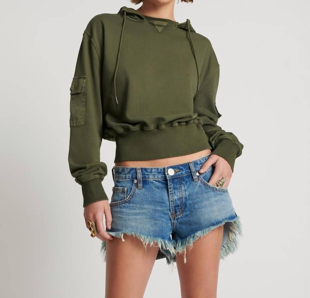 One Teaspoon One Teaspoon - Pacifica Bonitas Low Waist Denim Shorts