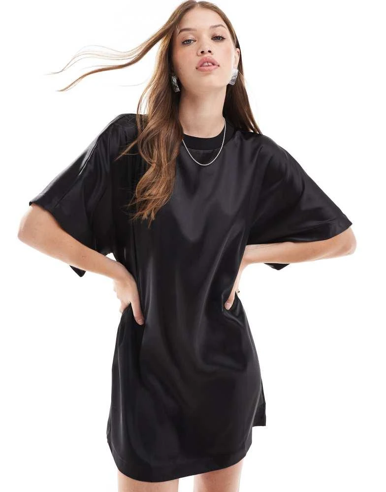 chic black midi dress Black Linen Off The Shoulder Midi Dress