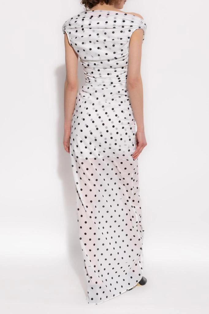 Jacquemus Polka Dot Patterned Dress 4