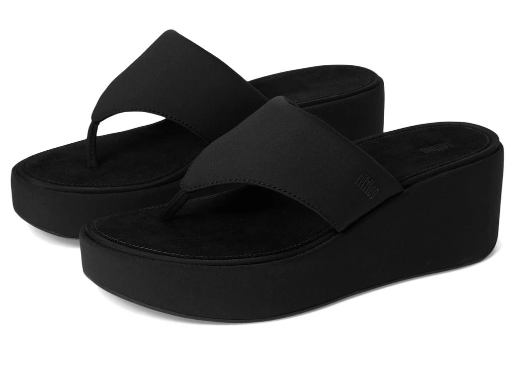 Shop Platfforms Wedge Toe-Post Sandals on Sale at BeyondStyle