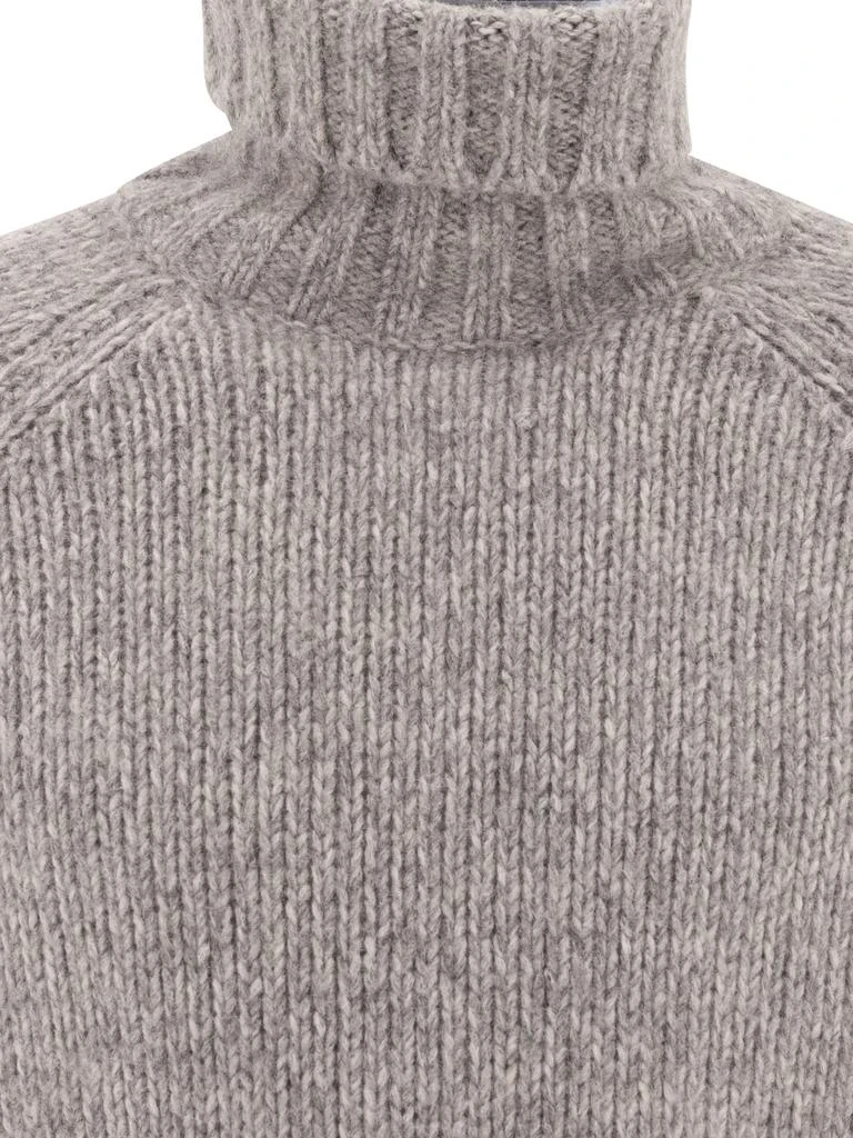Brunello Cucinelli MELANGE TURTLENECK SWEATER 3