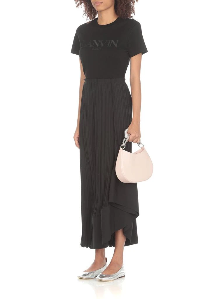 Lanvin Lanvin Logo Embroidered Classic T-Shirt 4