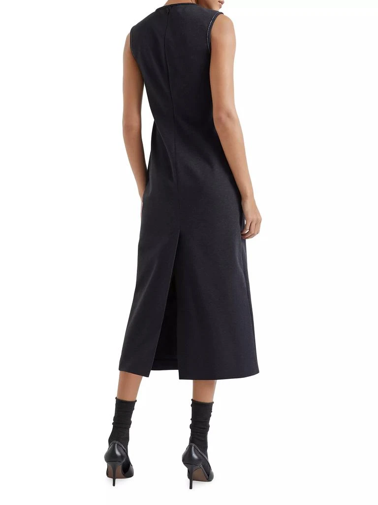 Brunello Cucinelli Stretch Cotton Couture Interlock Dress 3