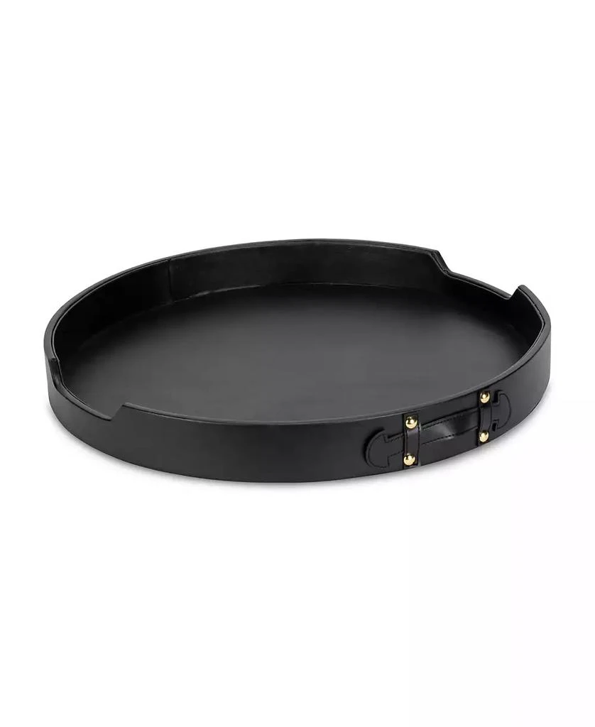 American Atelier Black Round Tray 1
