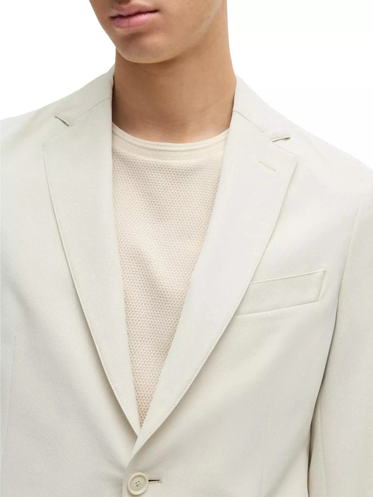 Hugo Boss Slim Fit Jacket in Wrinkle Resistant Performance Stretch Fabric 5