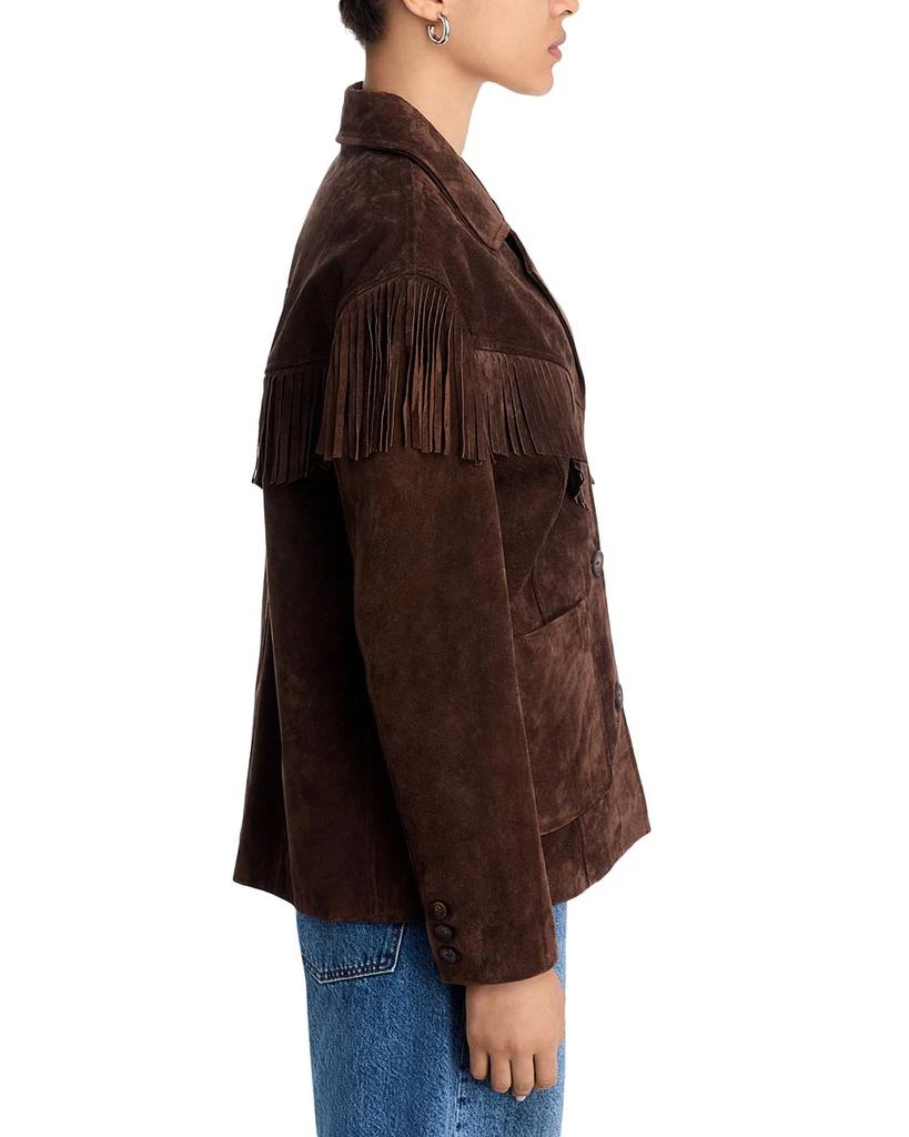 Blank NYC Suede Fringe Jacket 5