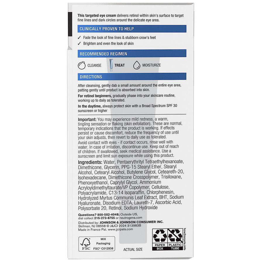 Neutrogena Rapid Wrinkle Repair Retinol Eye Cream