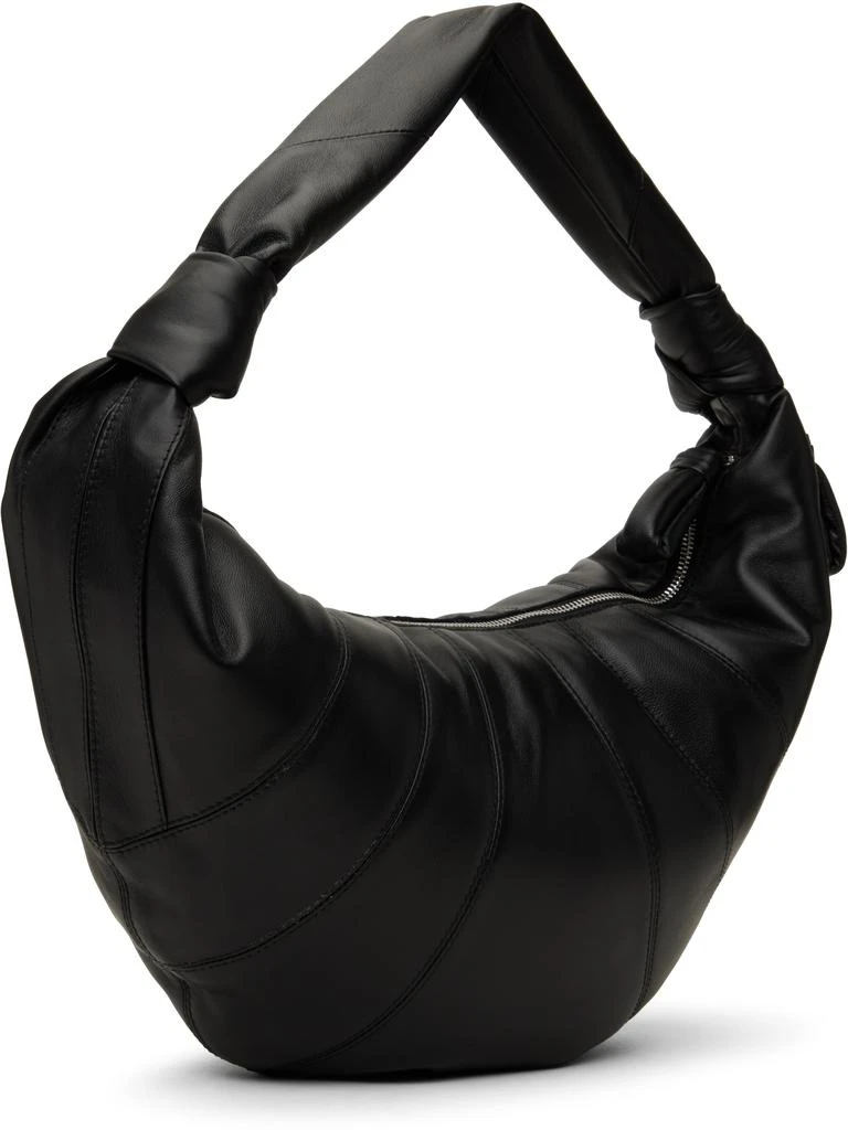 Lemaire Black Fortune Croissant Bag 3