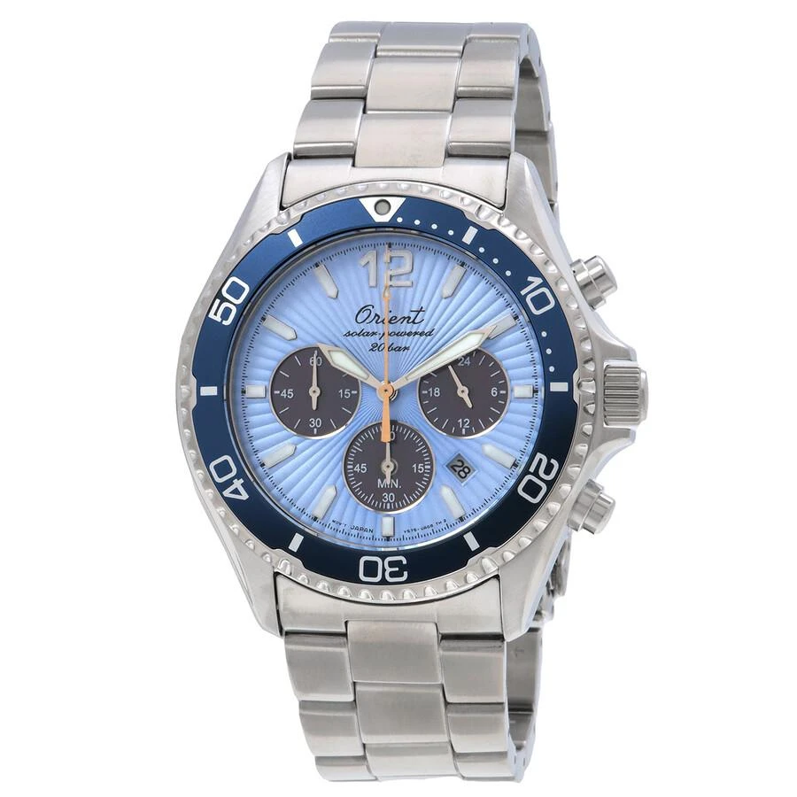 Orient Star Sports Solar Powered Chronograph Men
s Watch RA-TX0210L10B 1