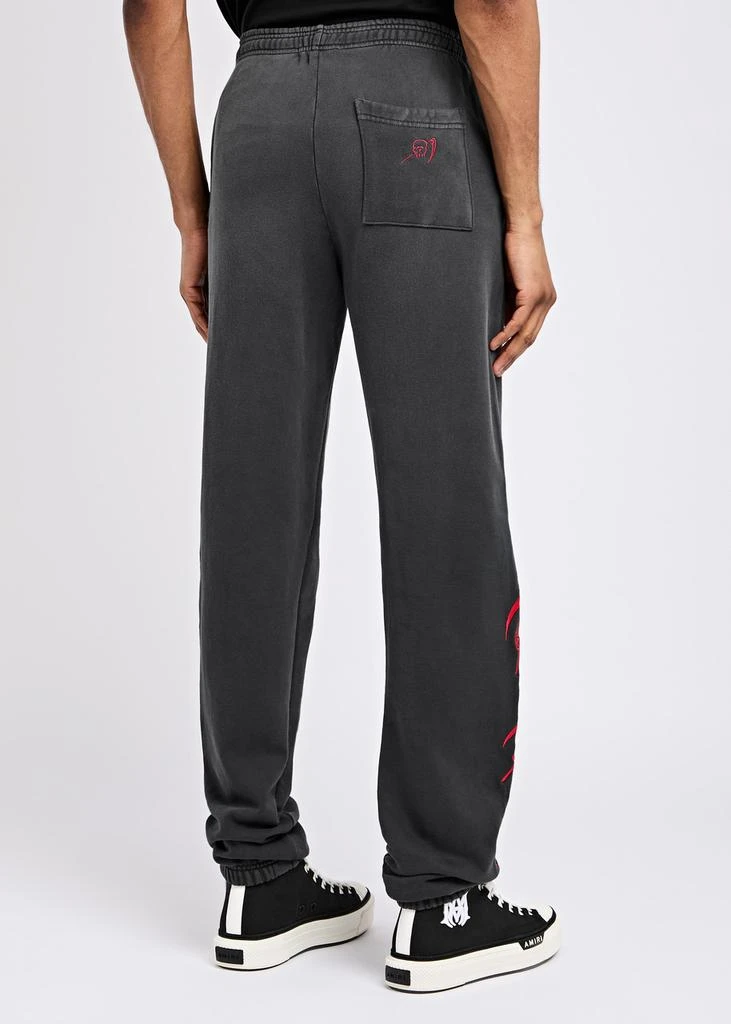 Warren Lotas Serenity Reaper embroidered cotton sweatpants 3