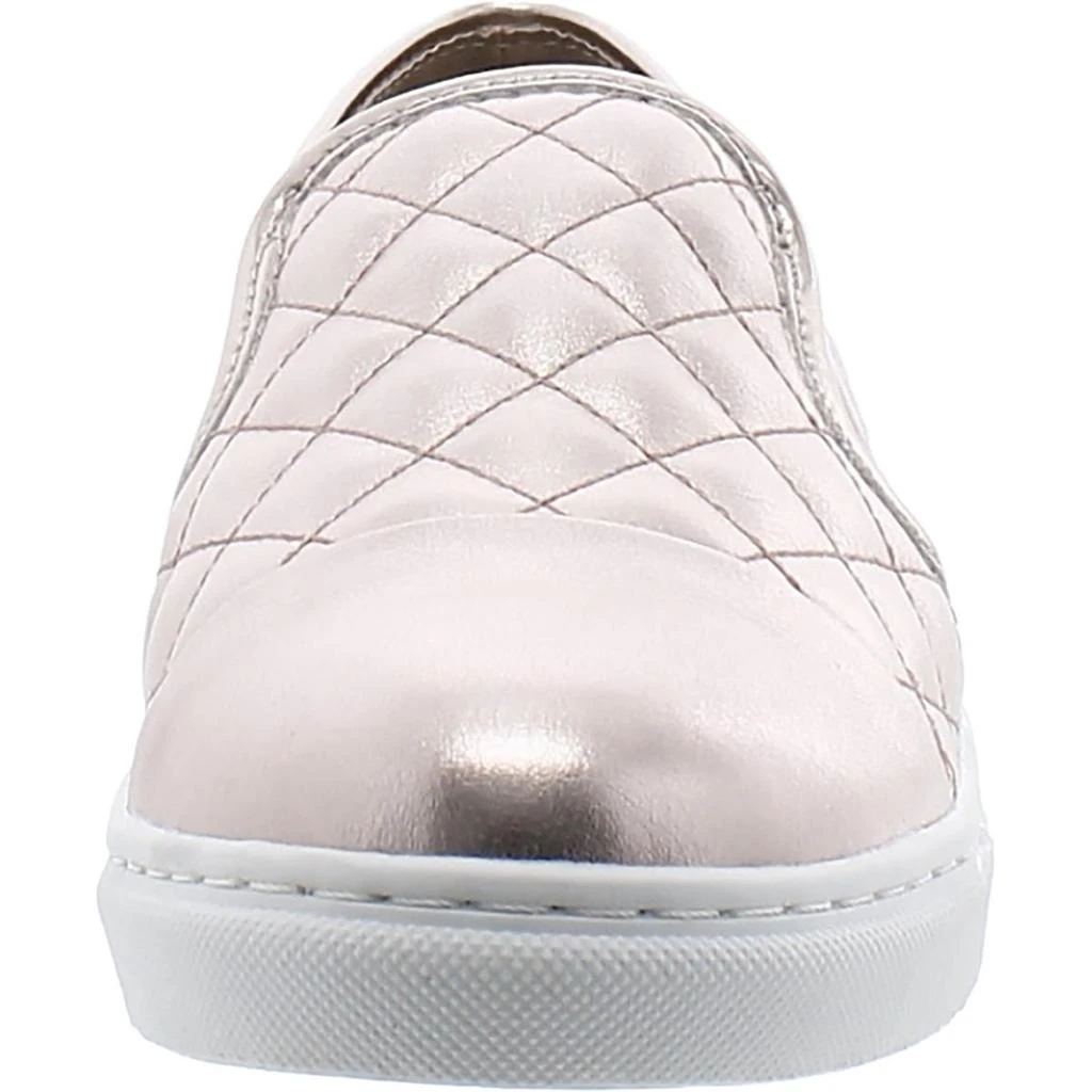 Steve Madden Zaander Womens Faux Leather Quilted Slip-On Sneakers 2