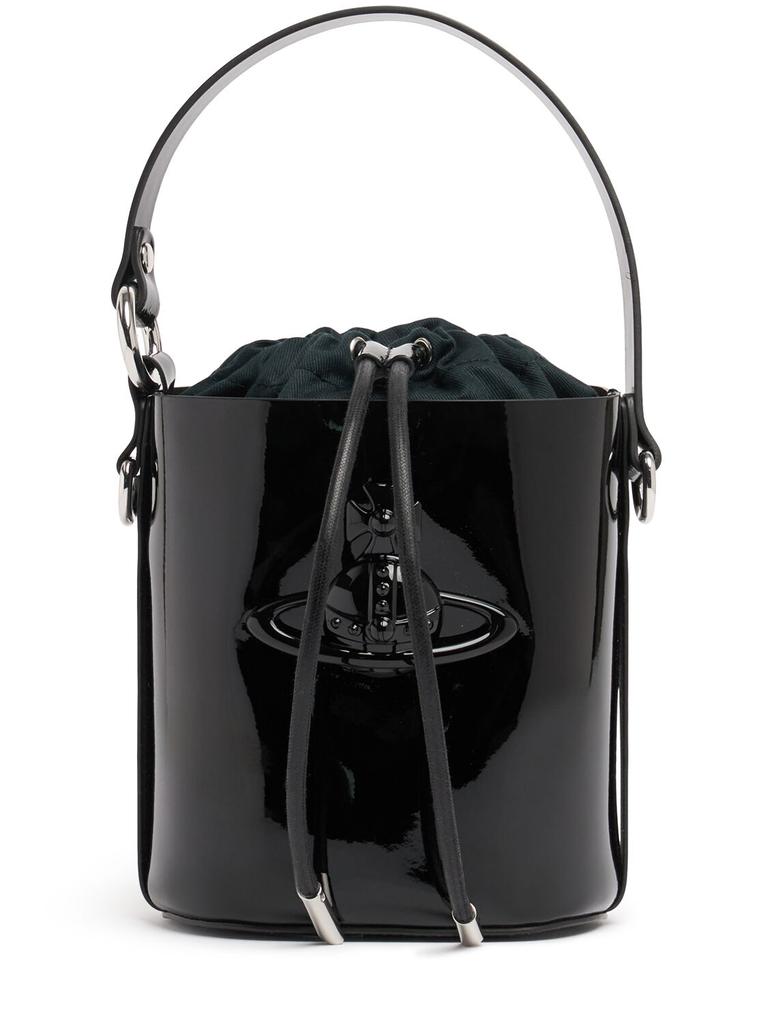 ★Vivienne Westwood★ Mini Daisy Tote Bag Black 5C010003WL00 Vivienne Westwood Shiny Patent Mini Daisy Bag Black | eBay