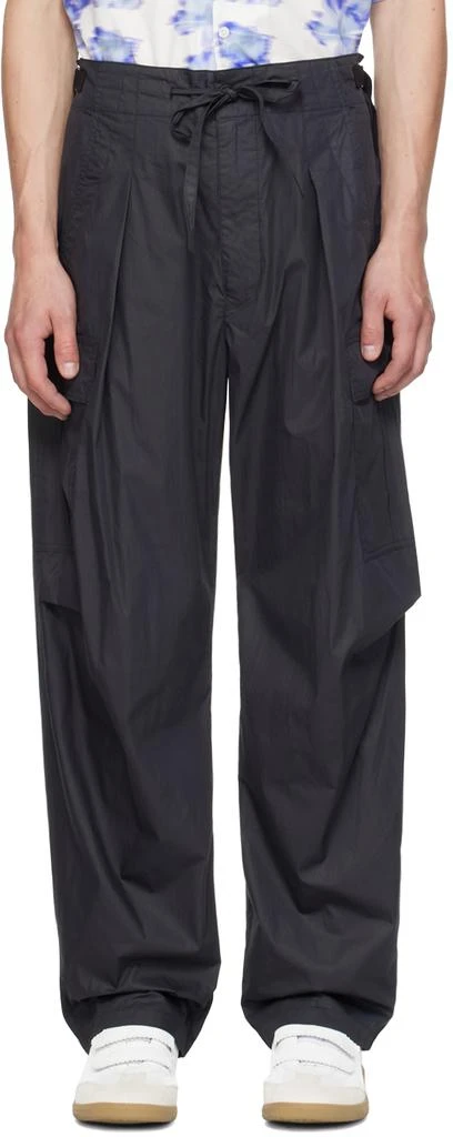 Isabel Marant Black Caleb Cargo Pants 1