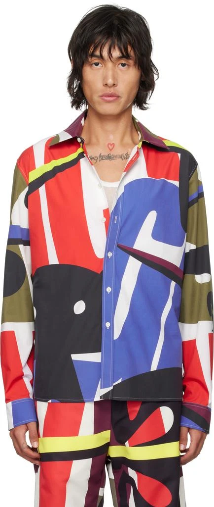 Walter Van Beirendonck Multicolor Star Shirt 1