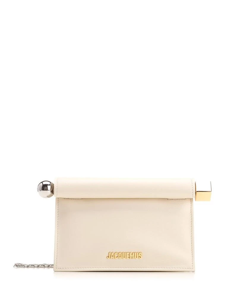 Jacquemus Jacquemus La Petite Pochette Logo Plaque Crossbody Bag 1