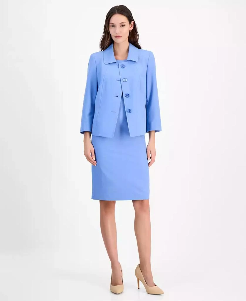 Le Suit Women
s Seamed Dress Suit Set, Regular
Petite