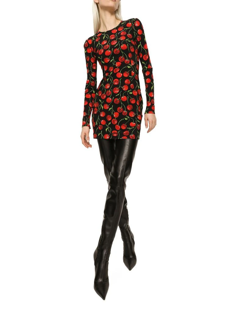 Dolce & Gabbana Short long-sleeved jersey dress 4