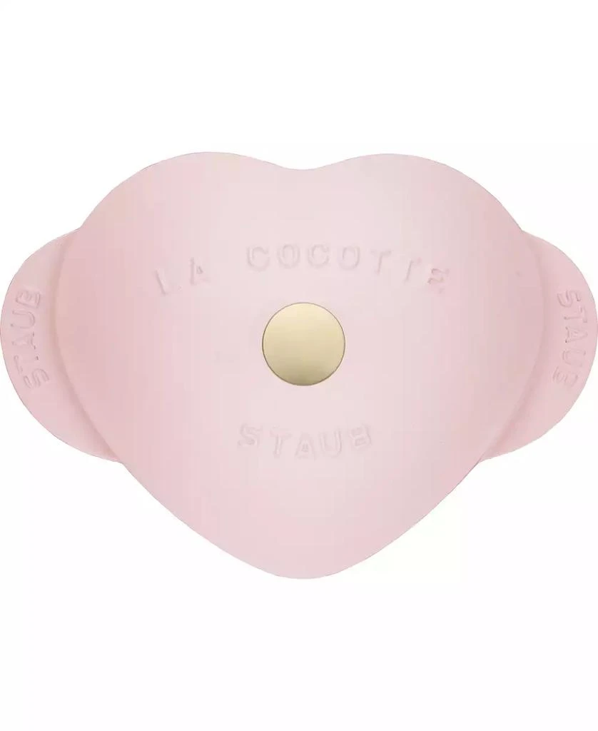 Staub Enameled Cast Iron 1.75-Quart Heart Cocotte 3