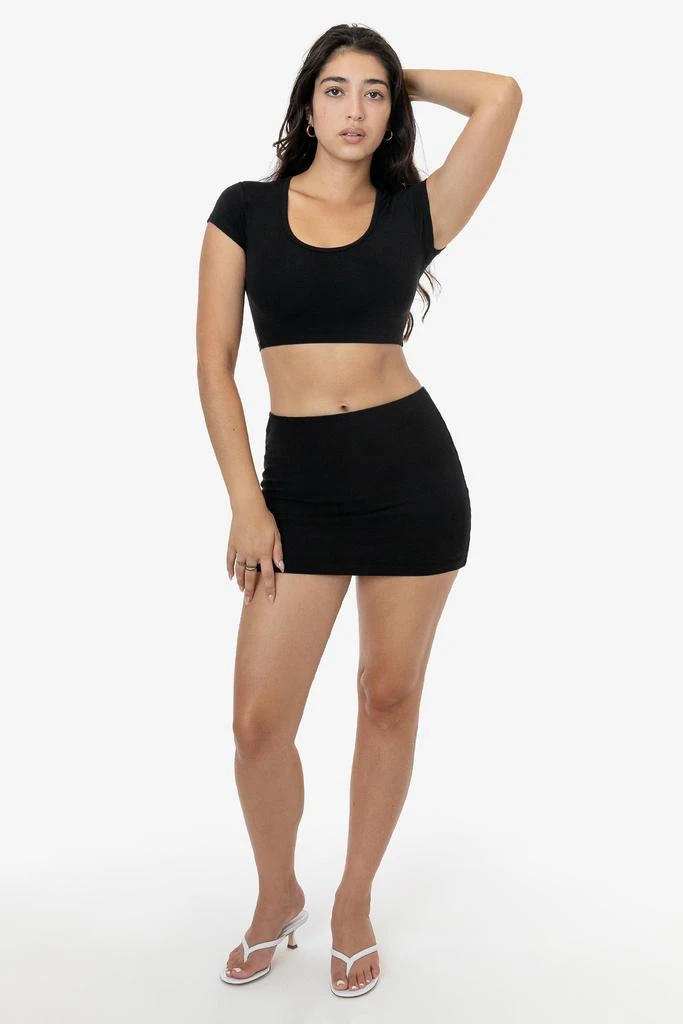 Los Angeles Apparel 8384GD - Garment Dye Mini Tube Skort 32