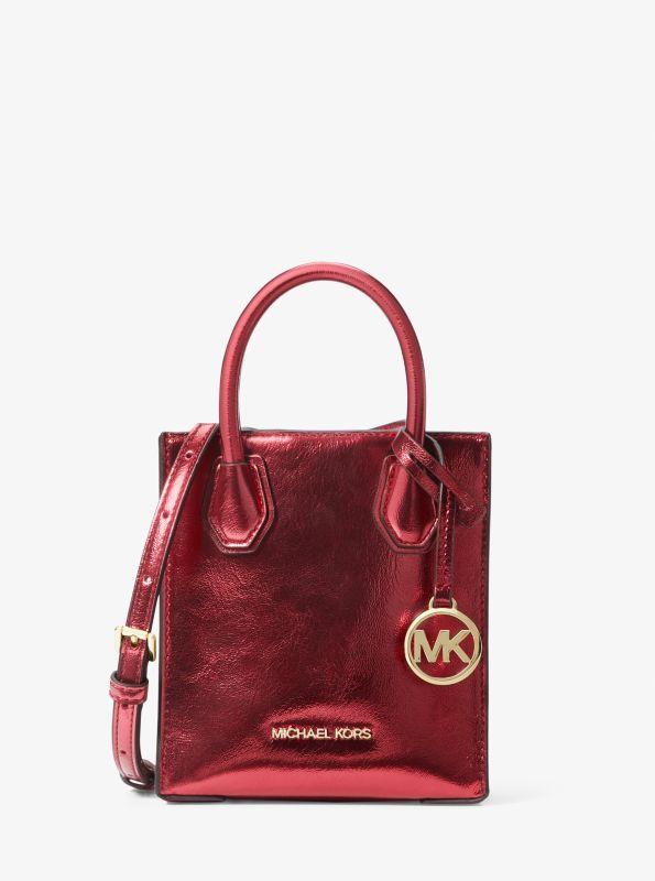 michael_kors Mercer Extra-Small Patent Crossbody Bag