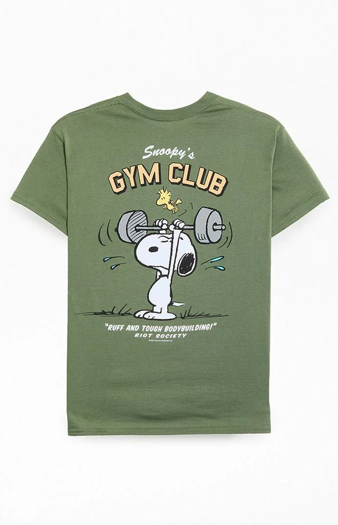 Riot Society Snoopy
s Gym Club T-Shirt 1
