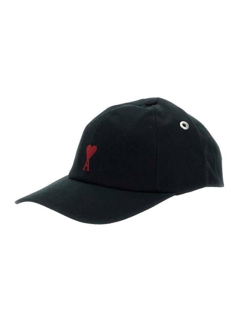 新品•美品 ami RED ADC EMBROIDERY CAP AMI Red Adc Cotton-Twill Cap | Coggles