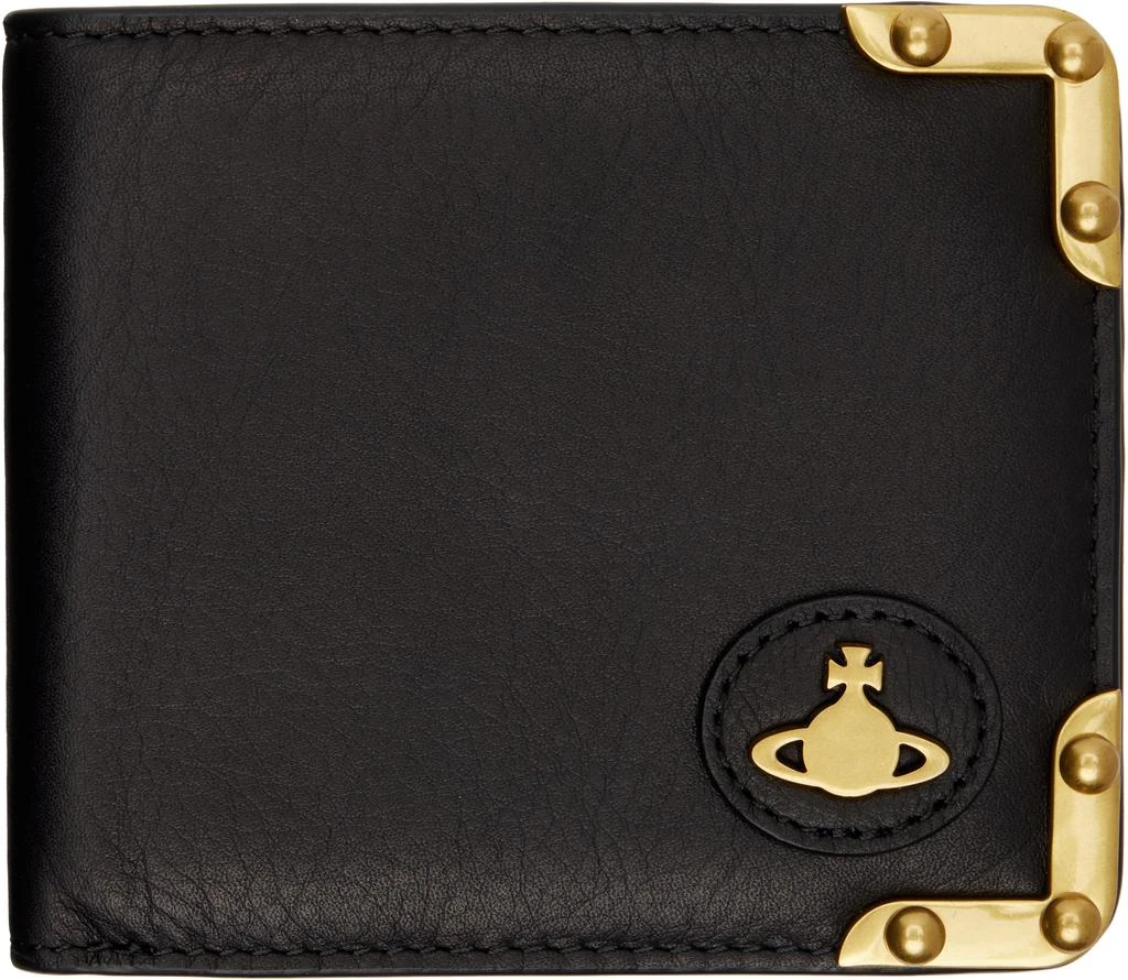 Vivienne Westwood Black Billfold Man Wallet