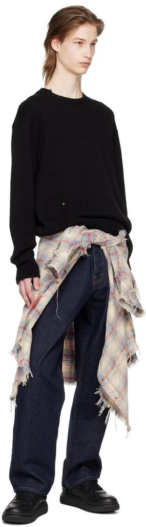 Re/Done Blue Baggy Jeans 4