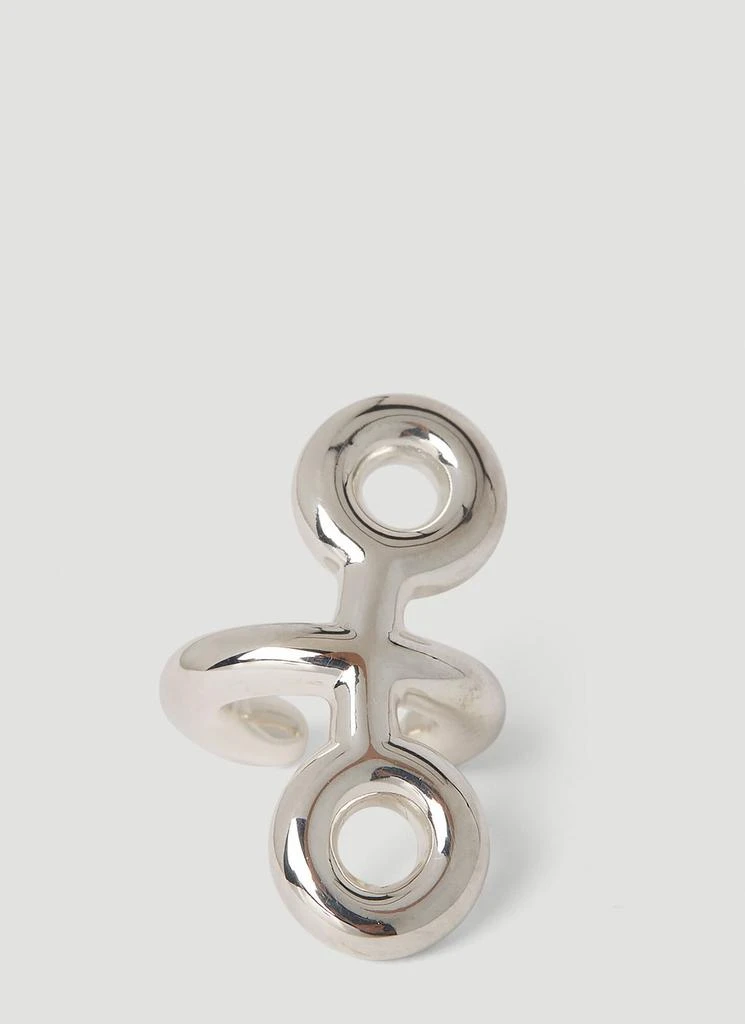 Charlotte Chesnais Charlotte Chesnais Binary Polished Ear Cuff 2