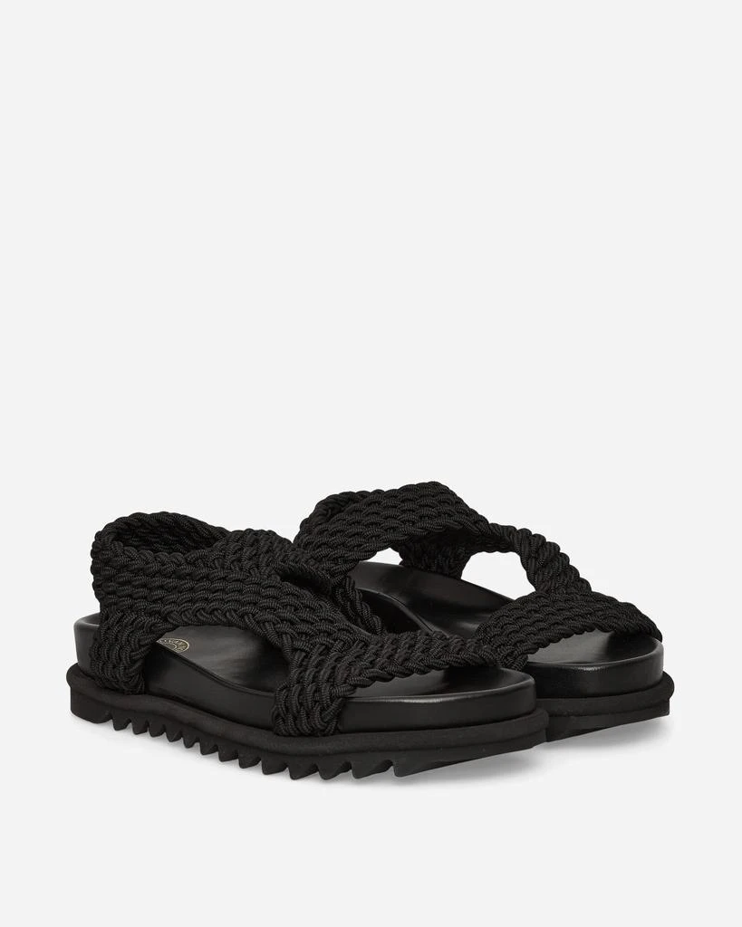 Dries Van Noten Woven Sandals Black 2